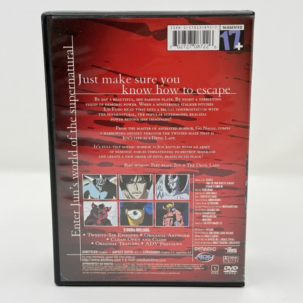 Devil Lady Complete Collection 6 Disc DVD Set - Picture 3 of 8
